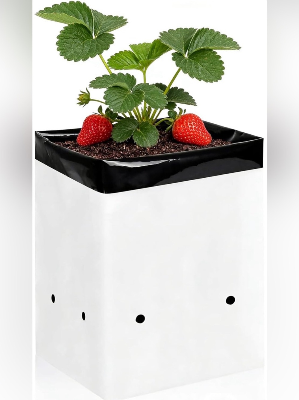 25-Pack 5 Gallon Grow Bags, Film Containers, Potting Seedlings, & Rooting, NEW